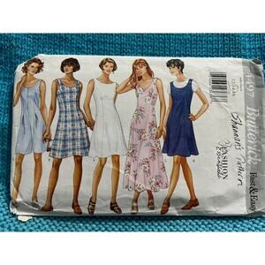 Butterick Sewing pattern 4497 dress jumper sz 12 14